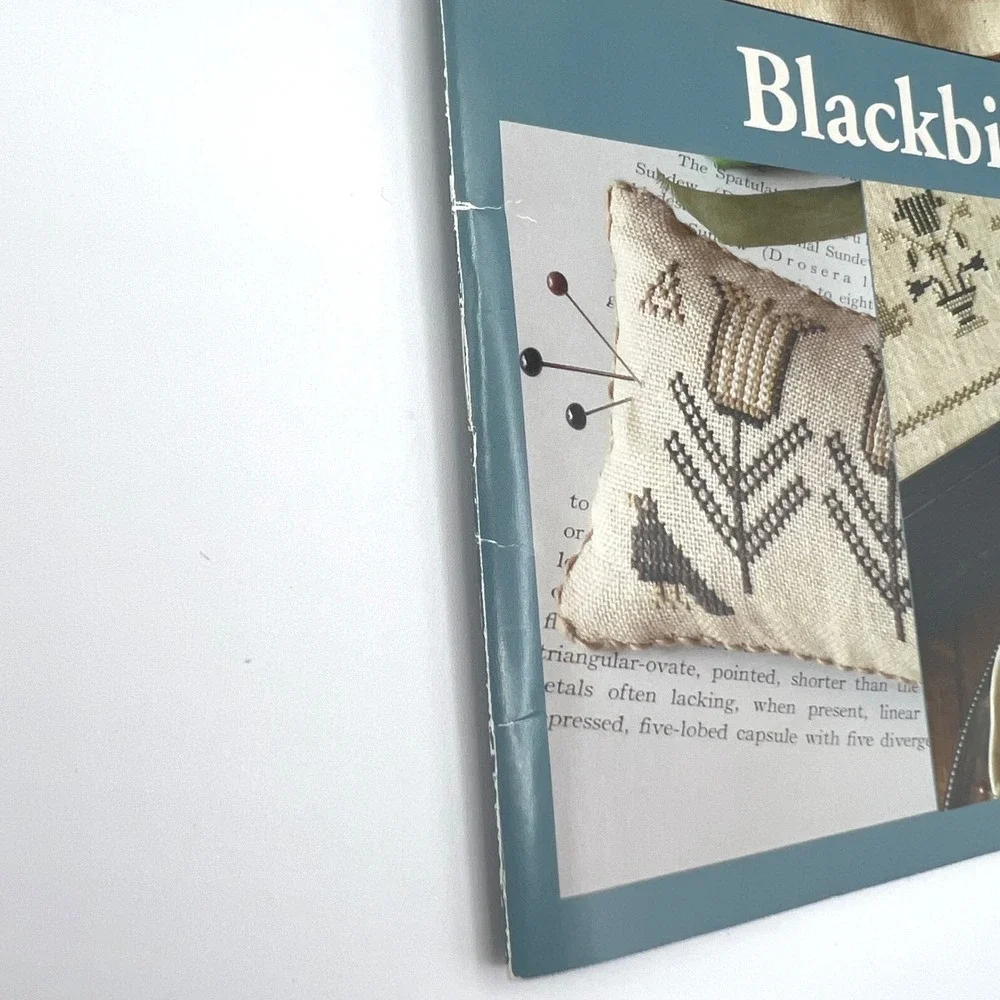 Blackbird Designs Thank You Sarah Tobias Cross Stitch Pattern Book 7 Projects